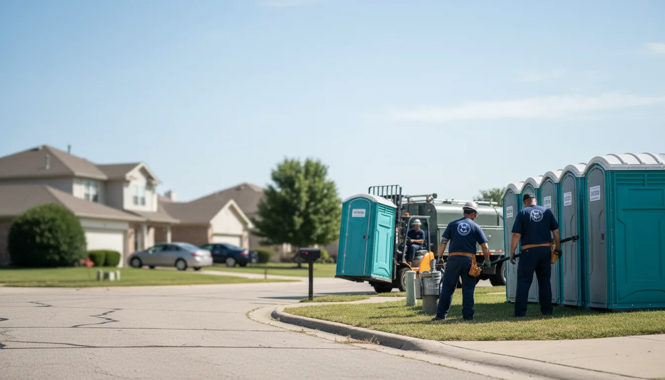 Porta Potty Rental in Pittsburg, OK near me
